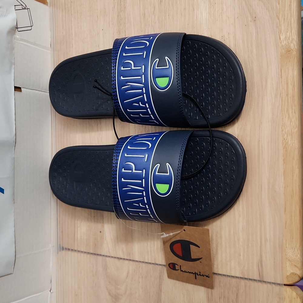 Champion Superslide Varsity Navy (Size 10)
